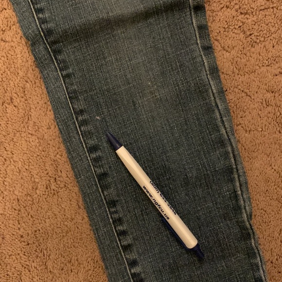 VOLCOM Vintage Cropped Skinny Jeans, size 3 - Picture 6 of 8